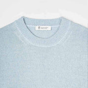 Rifó Edda Recycled Cashmere Sweater in Light Blu - Women