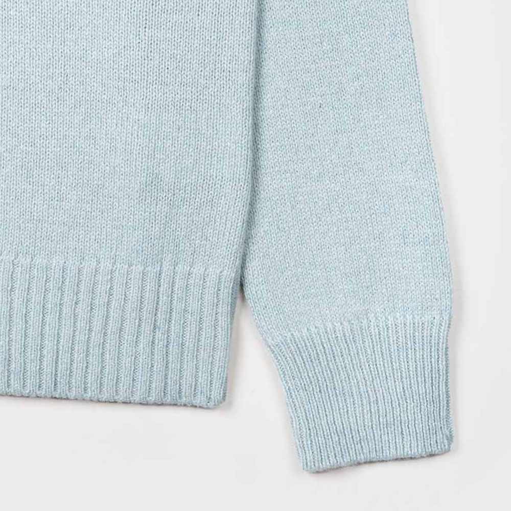 Rifó Edda Recycled Cashmere Sweater in Light Blu - Women