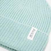 Rifó Marcello Recycled Cashmere Beanie in Green Mint – Unisex