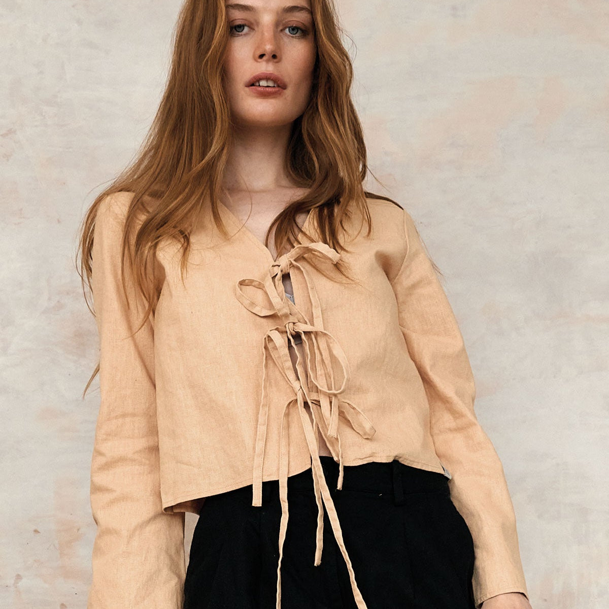 SAVANNAH-TIE-TOP-PINK-SAND-LION-TROUSERS-BLACK.jpg
