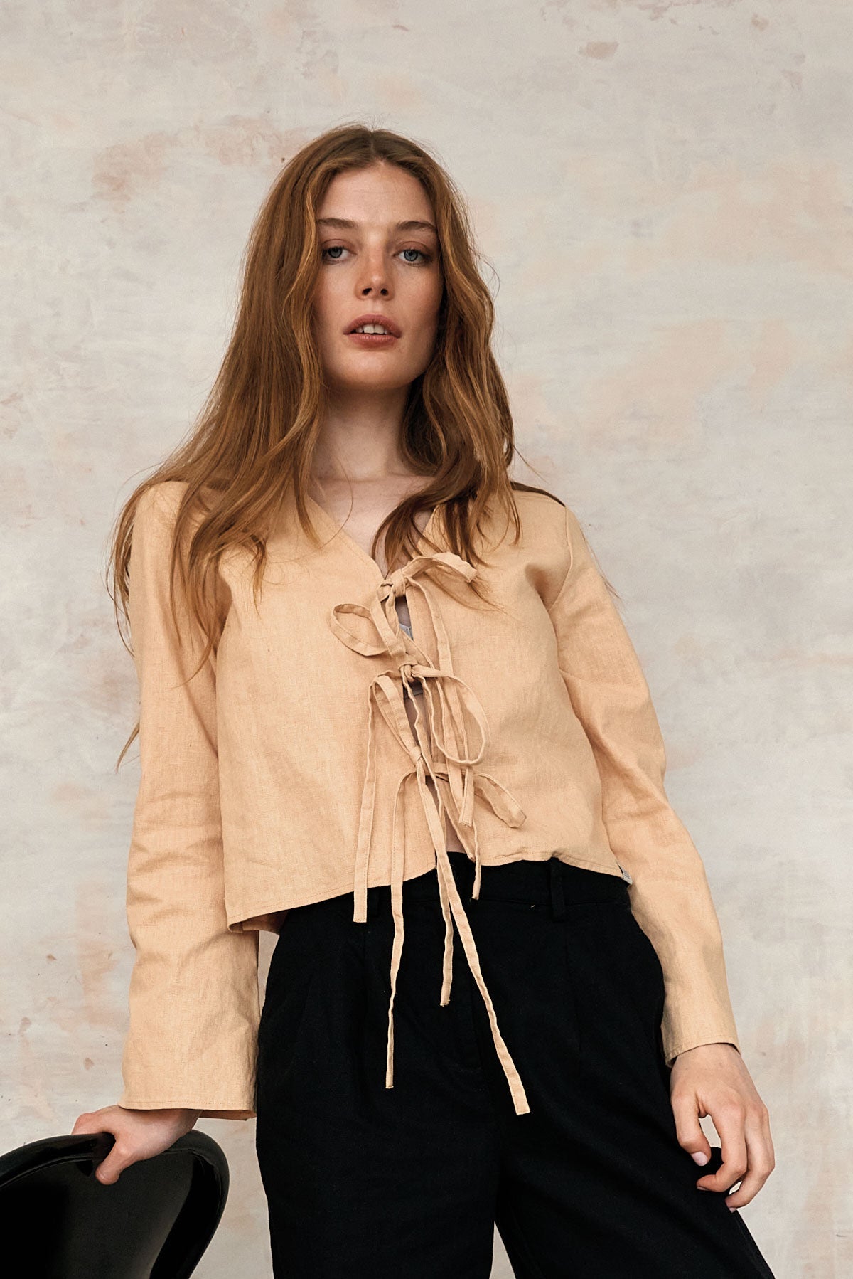 SAVANNAH-TIE-TOP-PINK-SAND-LION-TROUSERS-BLACK.jpg