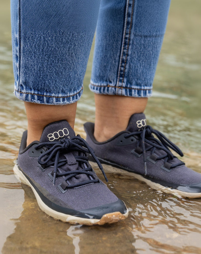 8000Kicks Trekker Leichte Wanderschuhe Damen – Blau
