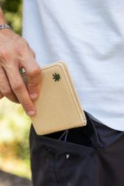 Cartera discreta de cáñamo