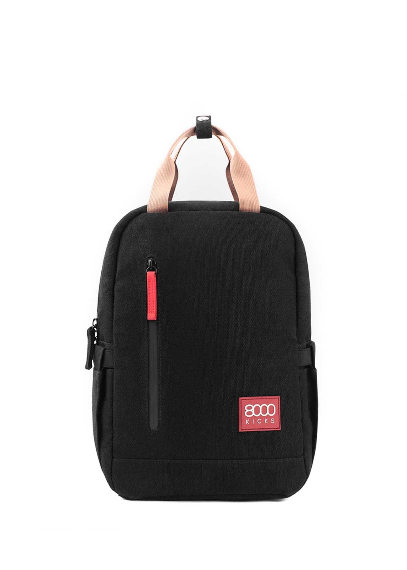 Small Hemp Backpack in Black