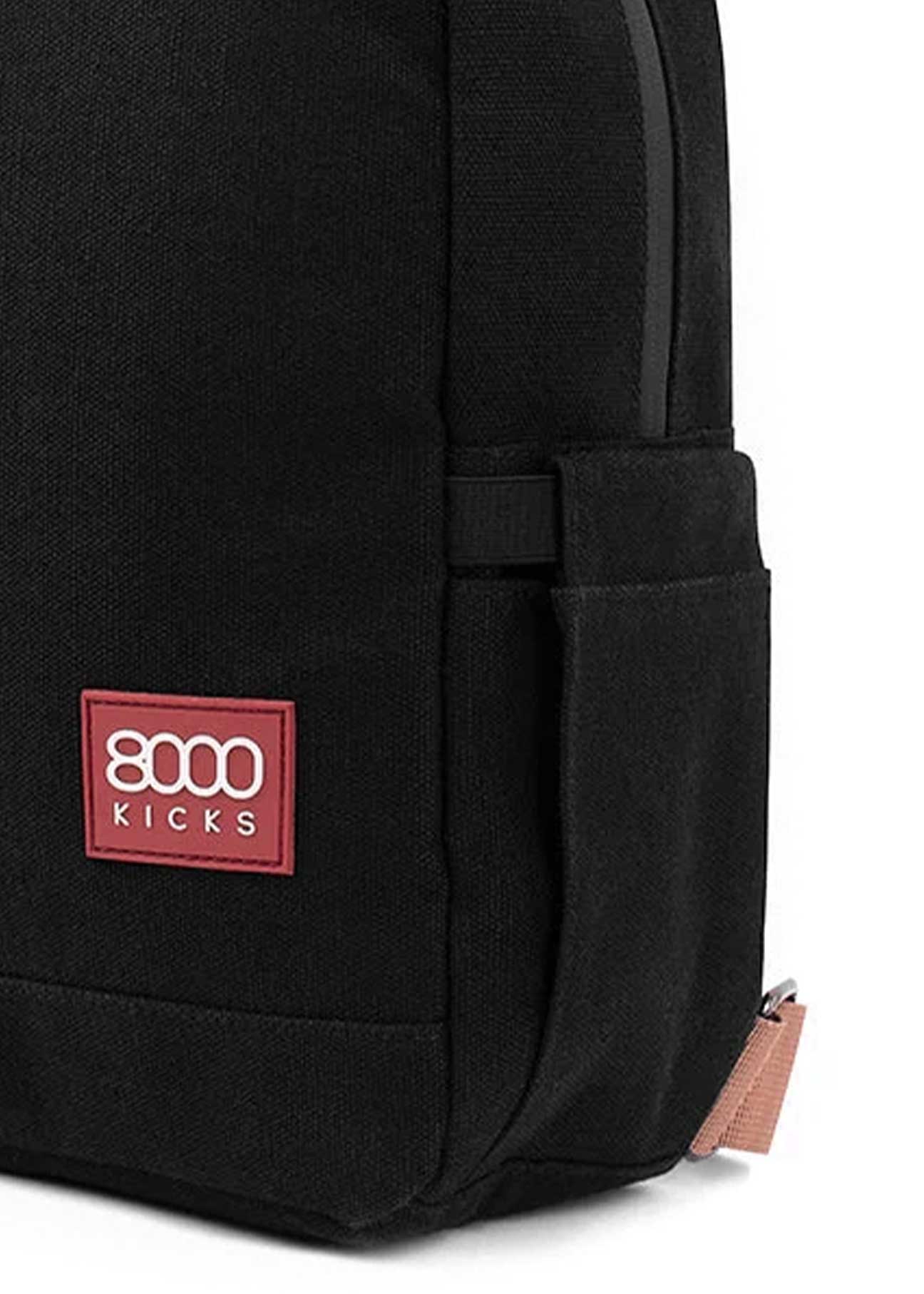 Small Hemp Backpack in Black