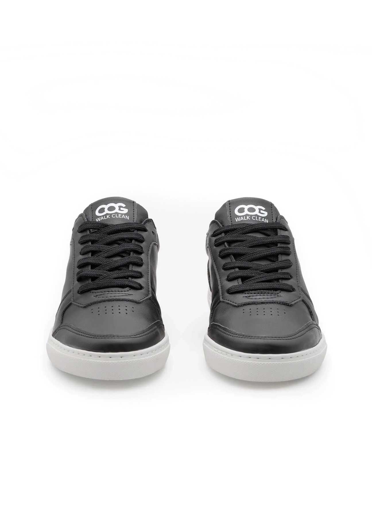 Topsy Zapatilla Vegana negra y blanca