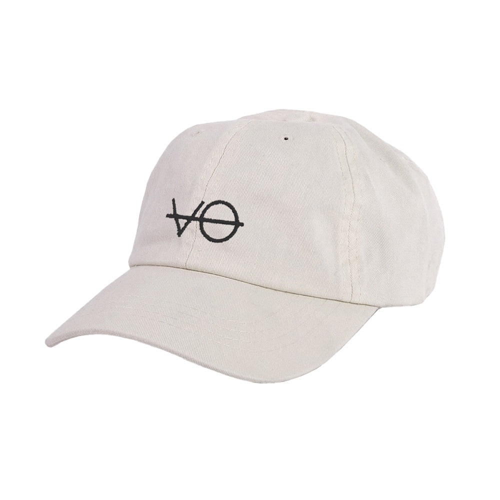 Vegan Outfitters Embroidered Dad Cap in White - Unisex