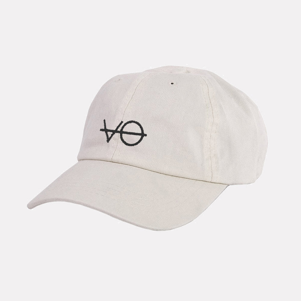 Vegan Outfitters Embroidered Dad Cap in White - Unisex