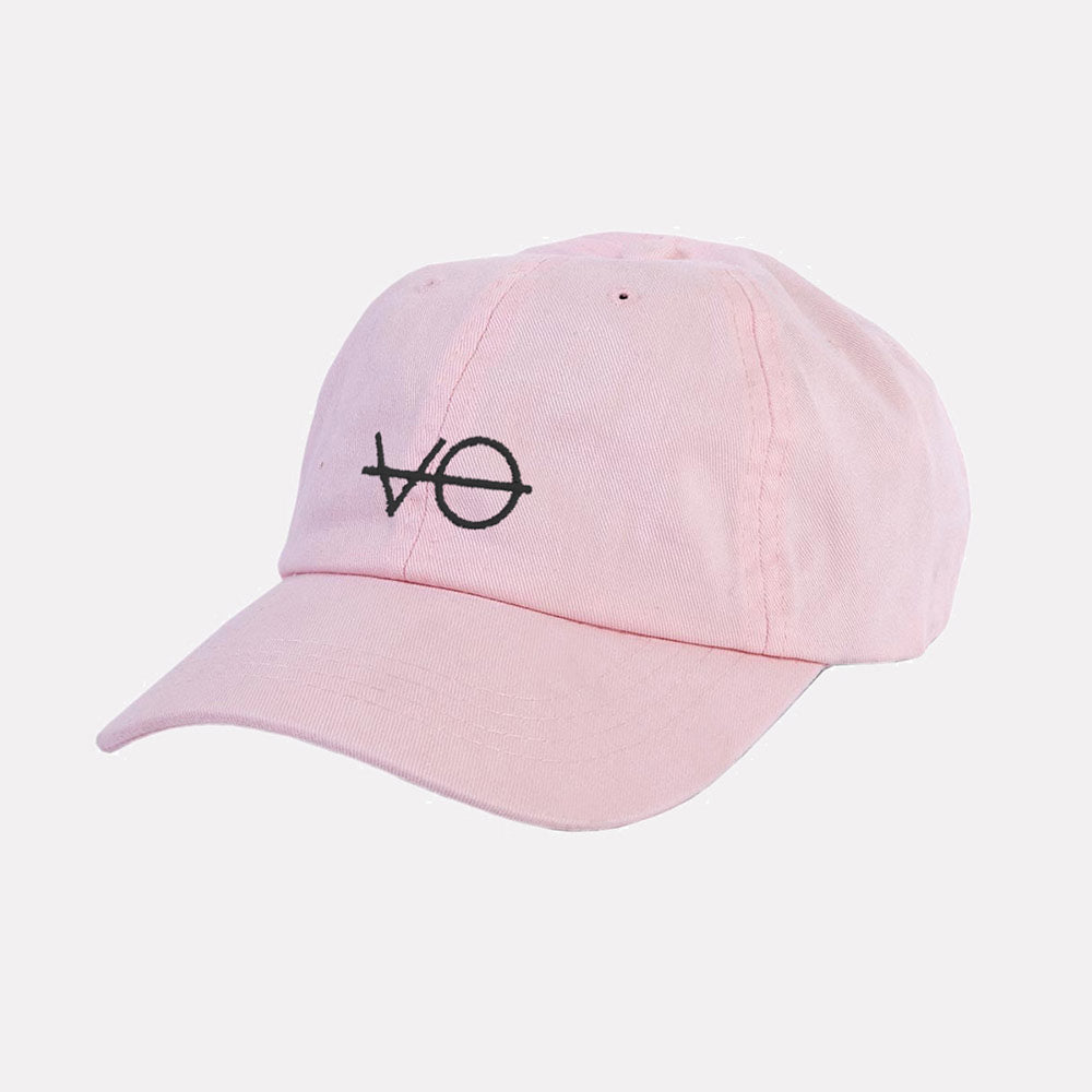 Vegan Outfitters Embroidered Dad Cap in Pink - Unisex