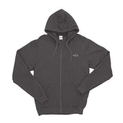 Vegan Outfitters Embroidered Hoodie in Charcoal - Unisex