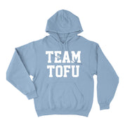 Vegan Outfitters Team Tofu Hoodie in light-blu - Unisex