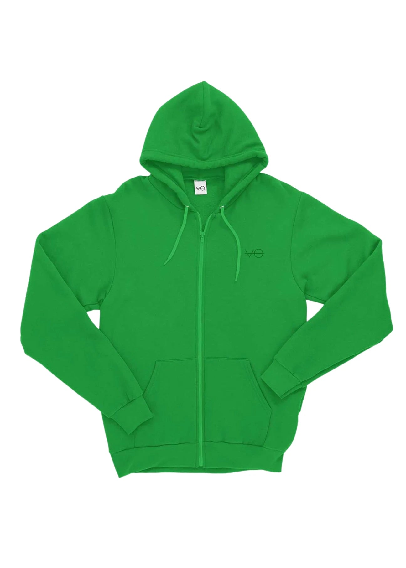 VO Embroidered Zipped Hoodie (PA)