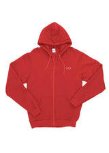 Sudadera con capucha con cremallera y bordado VO