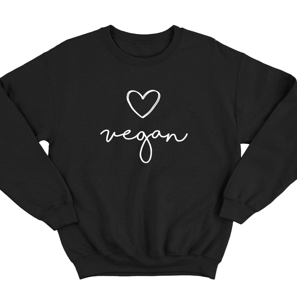 Vegan Outfitters Vegan Heart Sweatshirt - Unisex