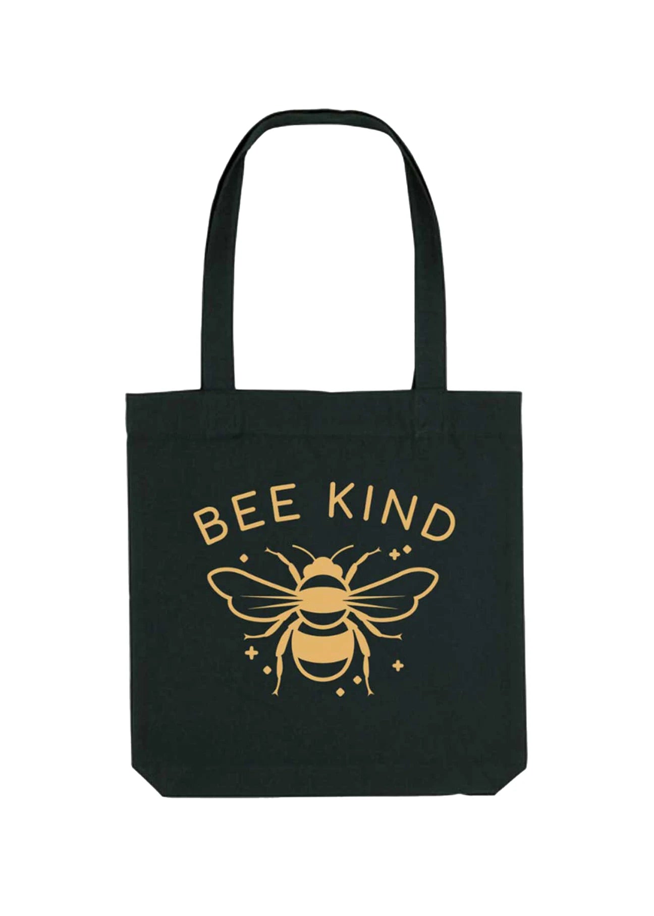 Bee-Kind Woven Tote Bag