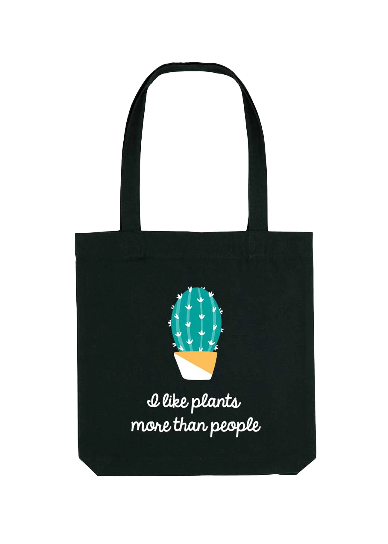 Plants more then People Woven Tote Bag