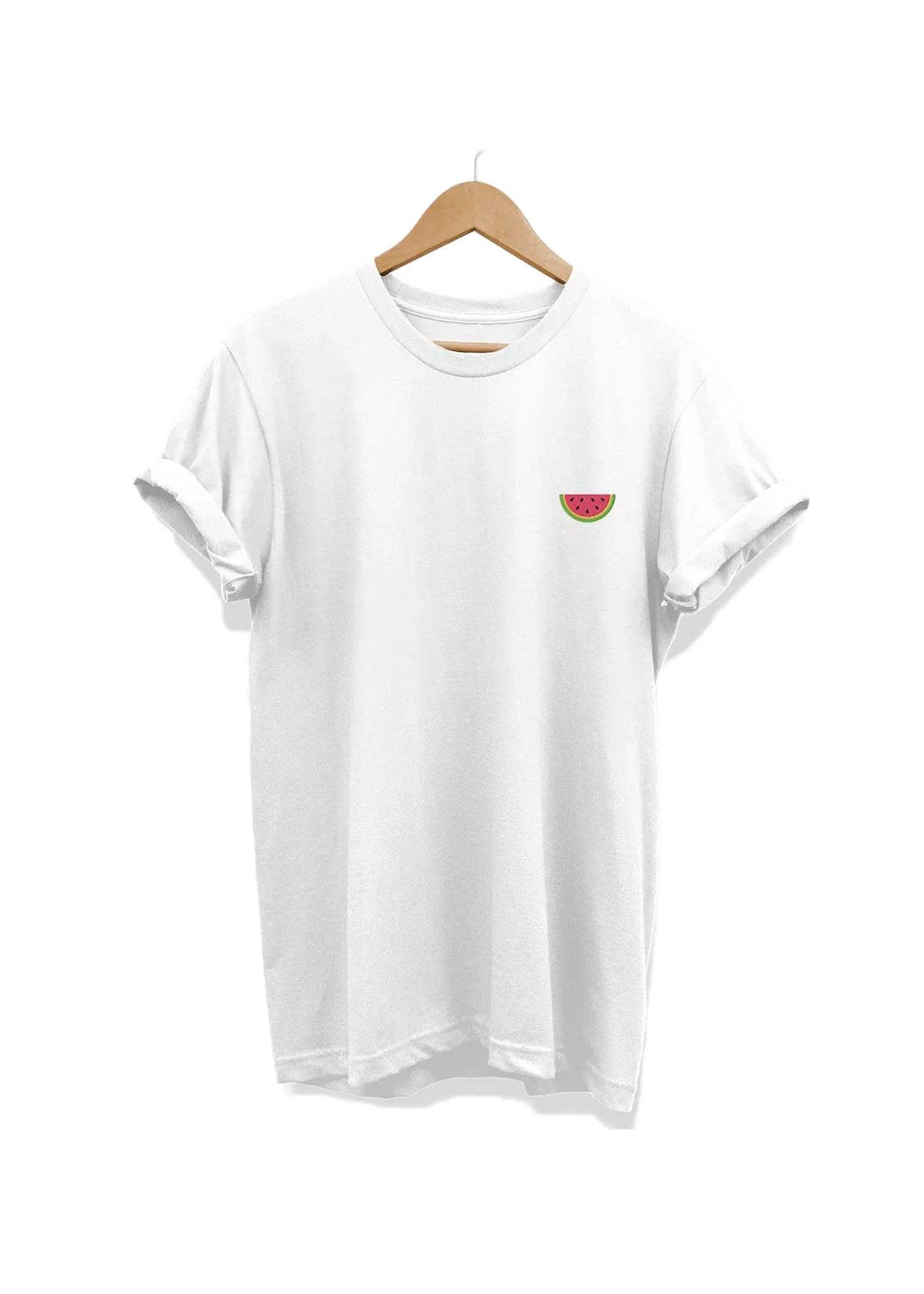 Watermelon embroidered T-Shirt - Ecomarket.com