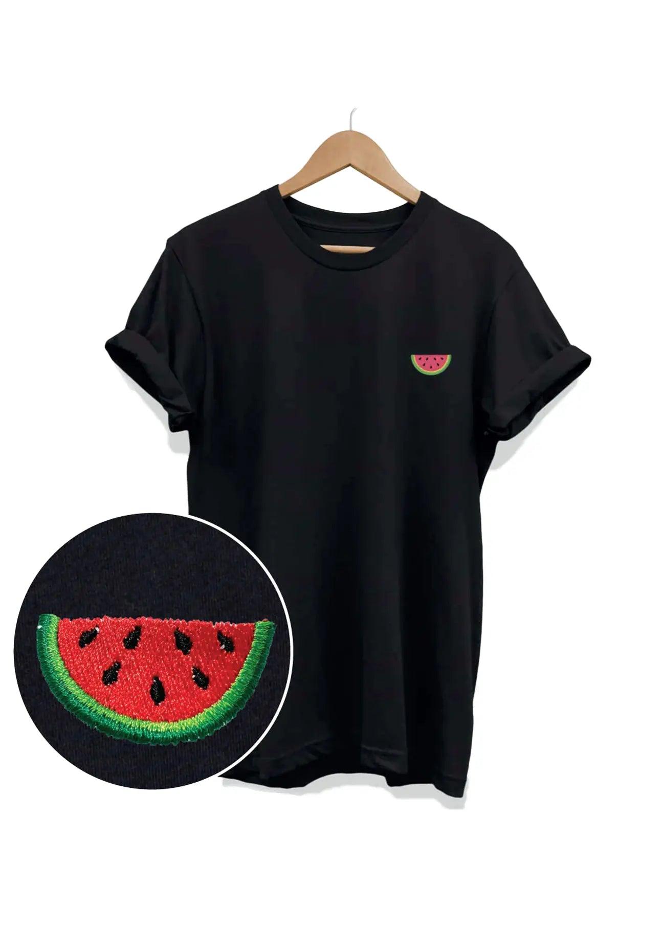 Watermelon embroidered T-Shirt - Ecomarket.com