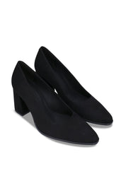 Vane Black Vegan Suede Pumps - Ecomarket.com