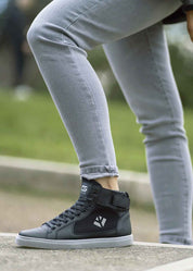 Wallace Black V2 Vegan High-Top Sneaker