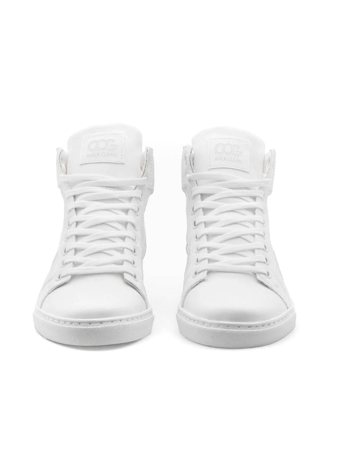 Wallace White Corn Vegan High-Top Sneaker