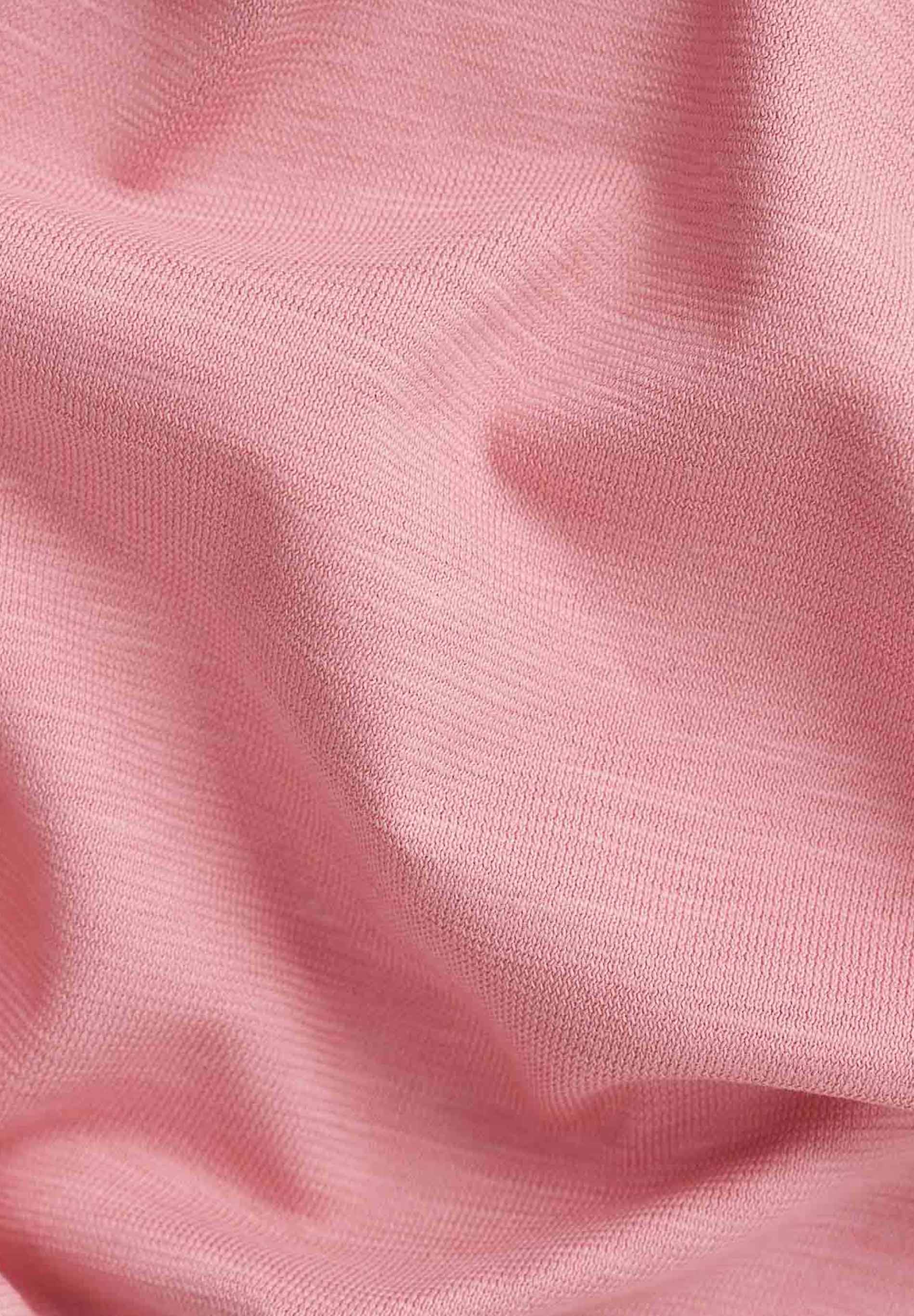 Camiseta básica en 100% algodón orgánico en rosa flamenco