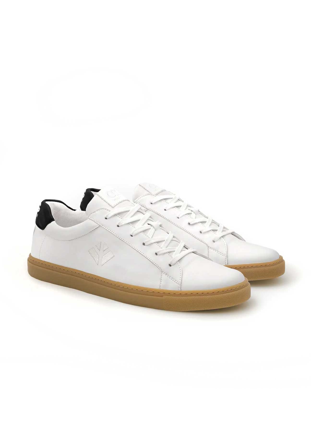 Winton -  White & Black Vegan Sneaker
