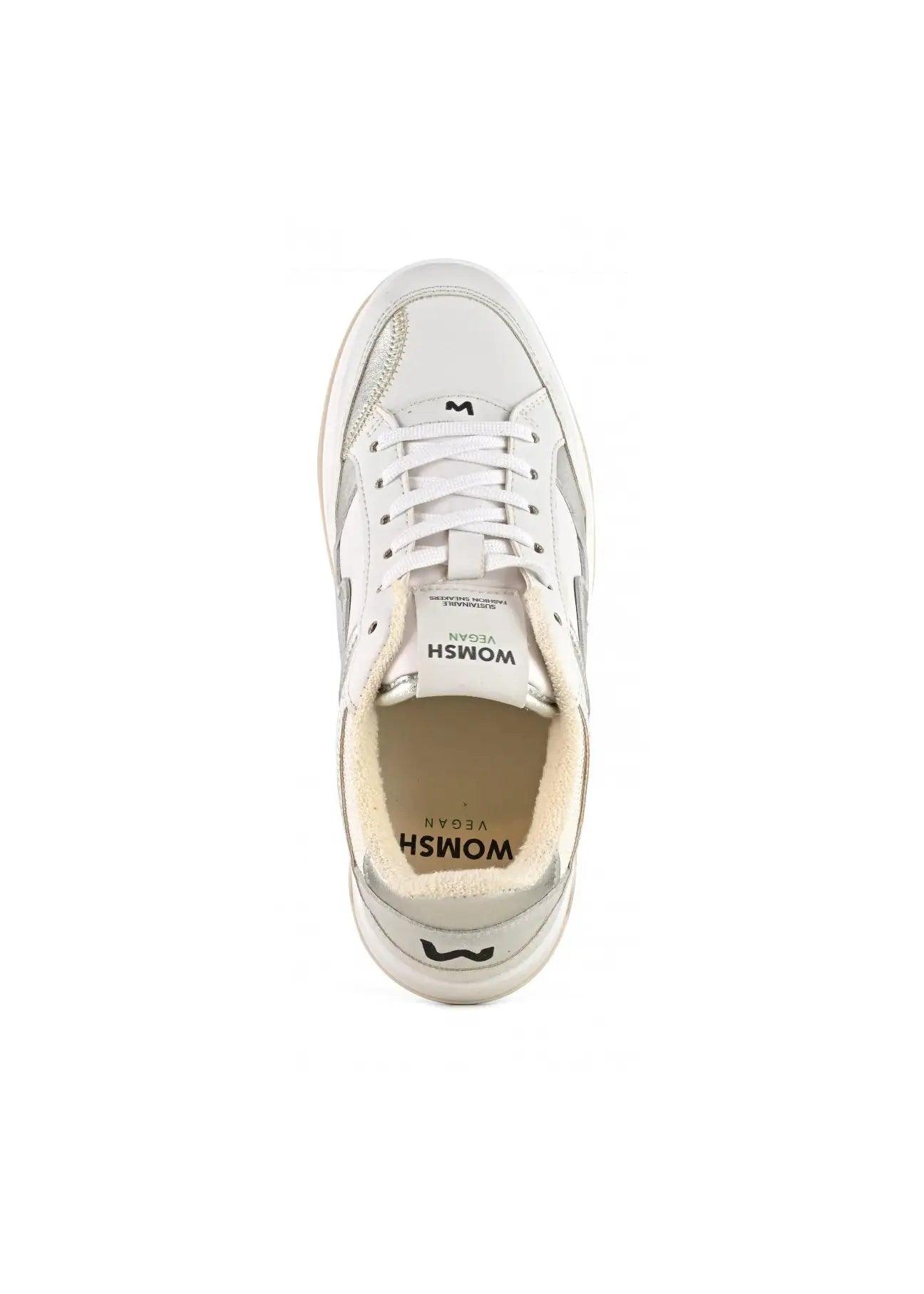 WOMSH KATO Vegan White Silver - Ecomarket.com