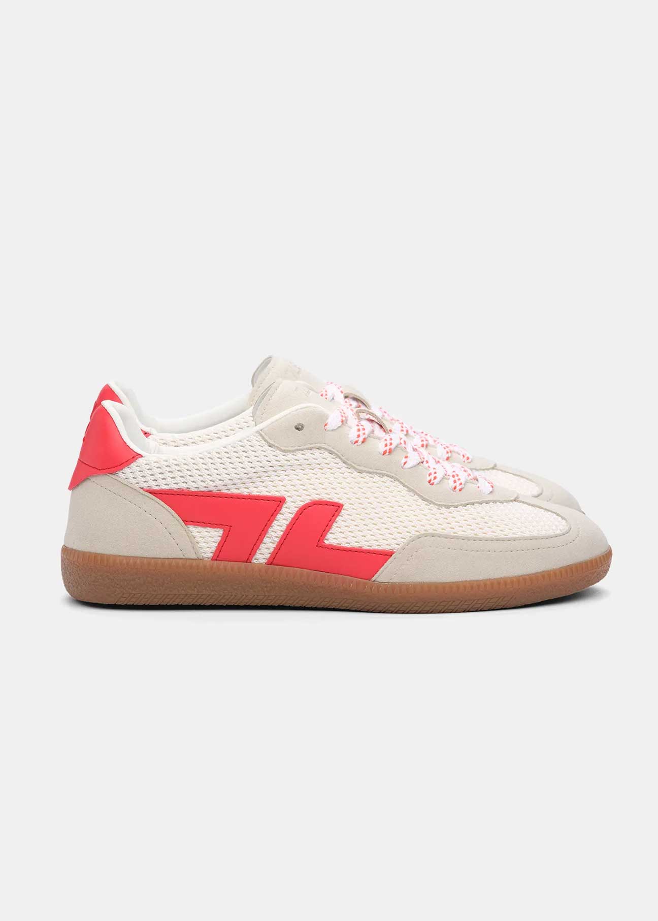 Delta-Series Handmade Vegan Sneakers in Blanco