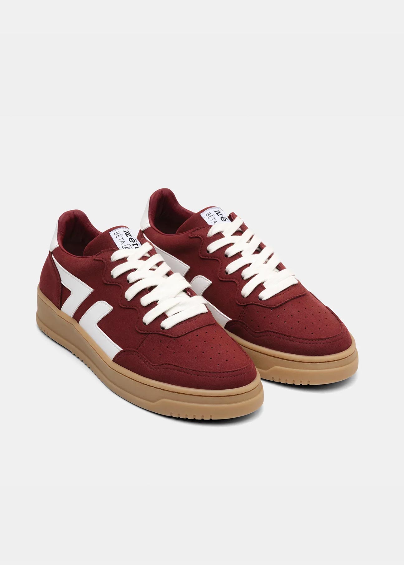 Zèta Bêta B3 Bordeaux - Vegan Sneakers