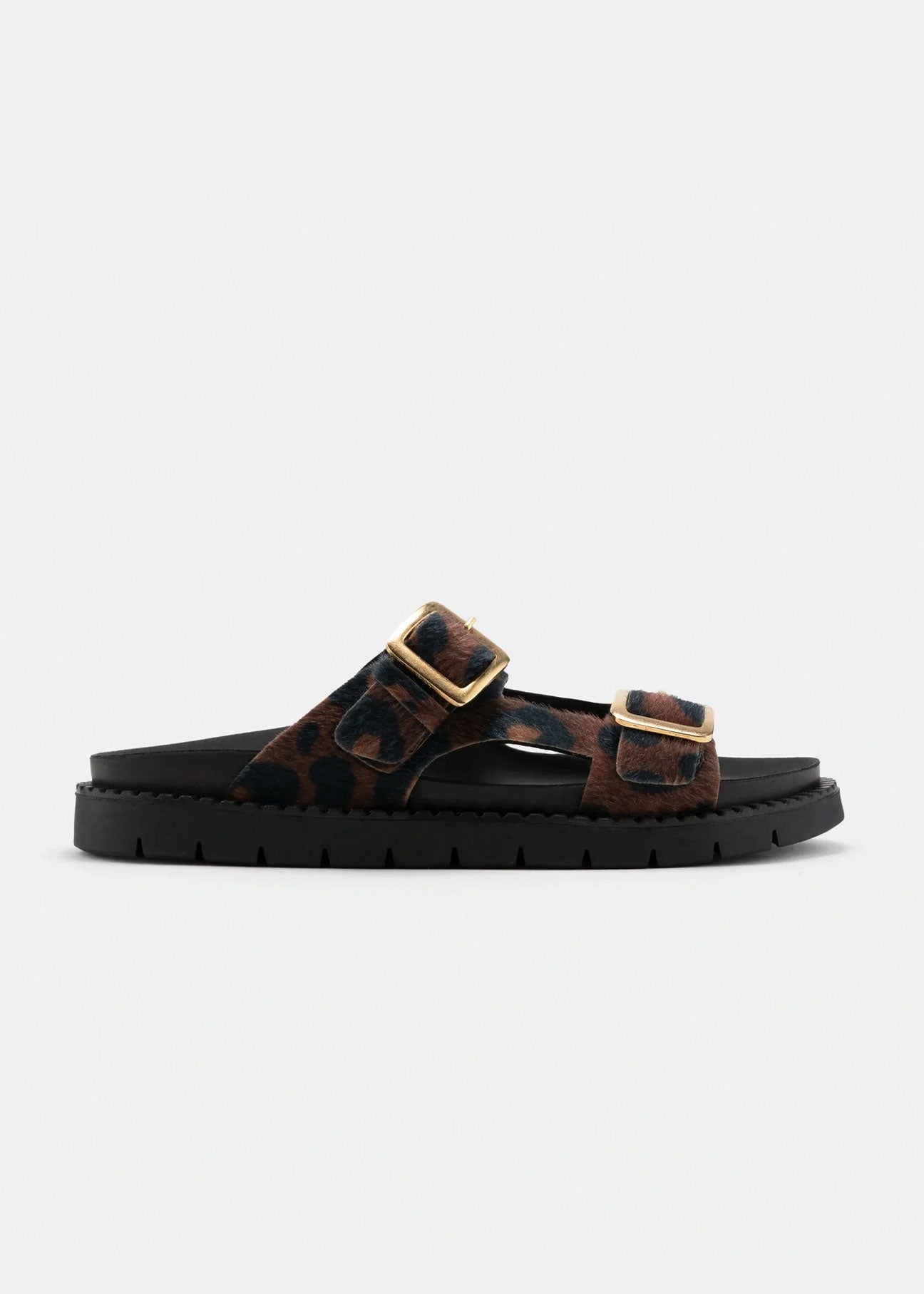 Zèta Praia Leopard Sandals Eco Friendly