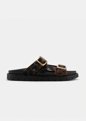 Zèta Praia Leopard Sandals Eco Friendly
