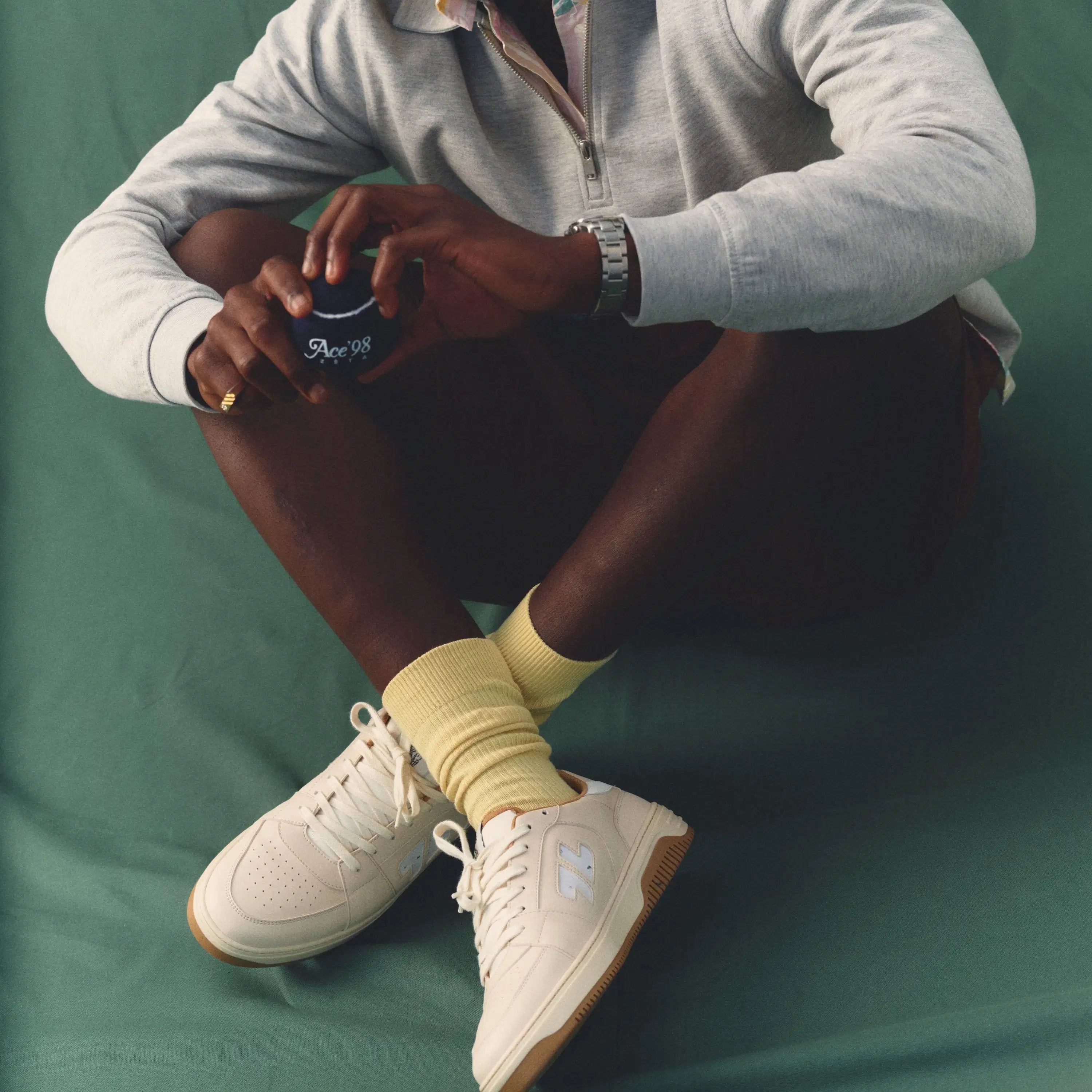 Zèta Ace'98 Camel Vegan Retro Sneakers