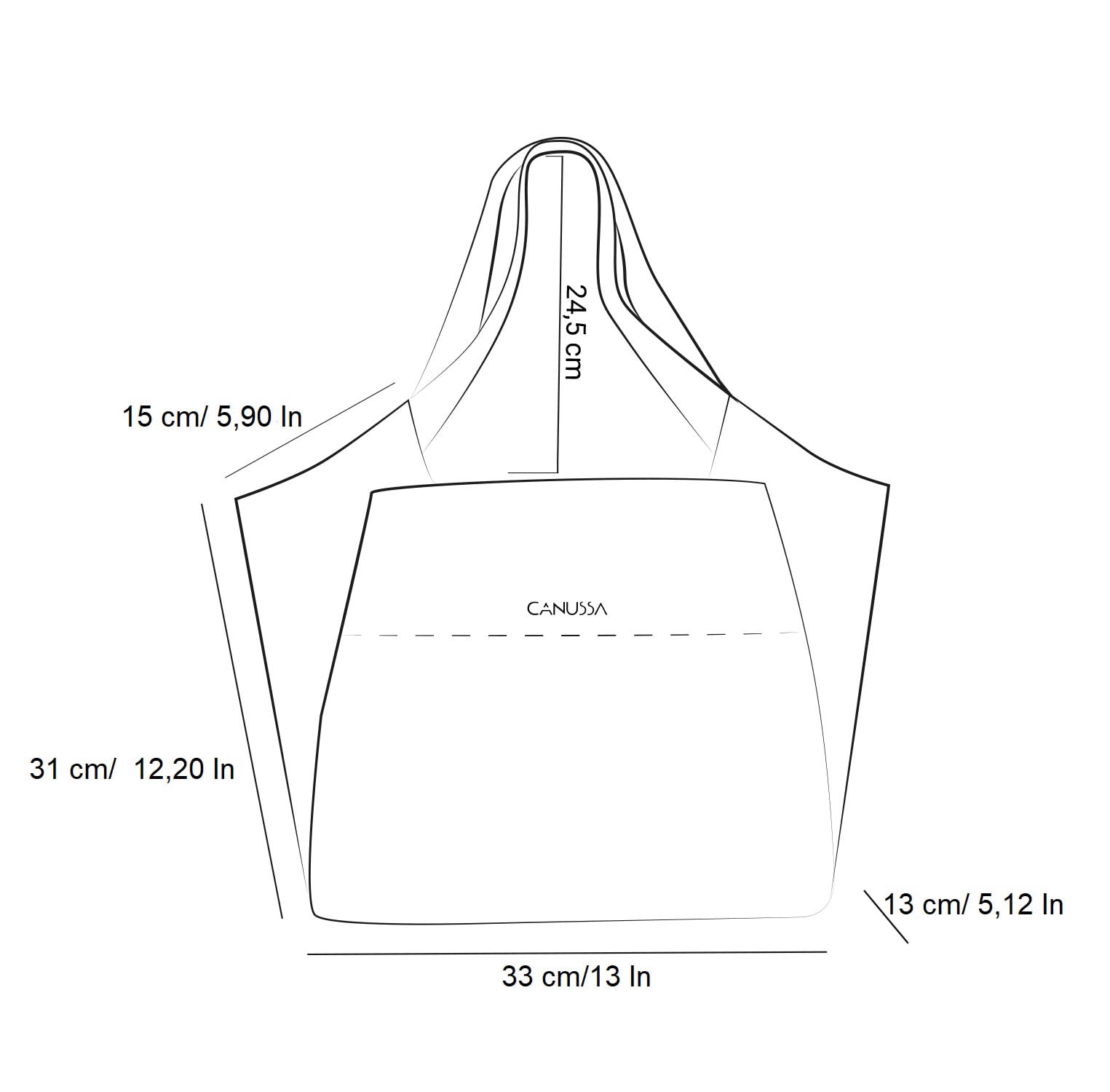 Executive bag - Corn Black