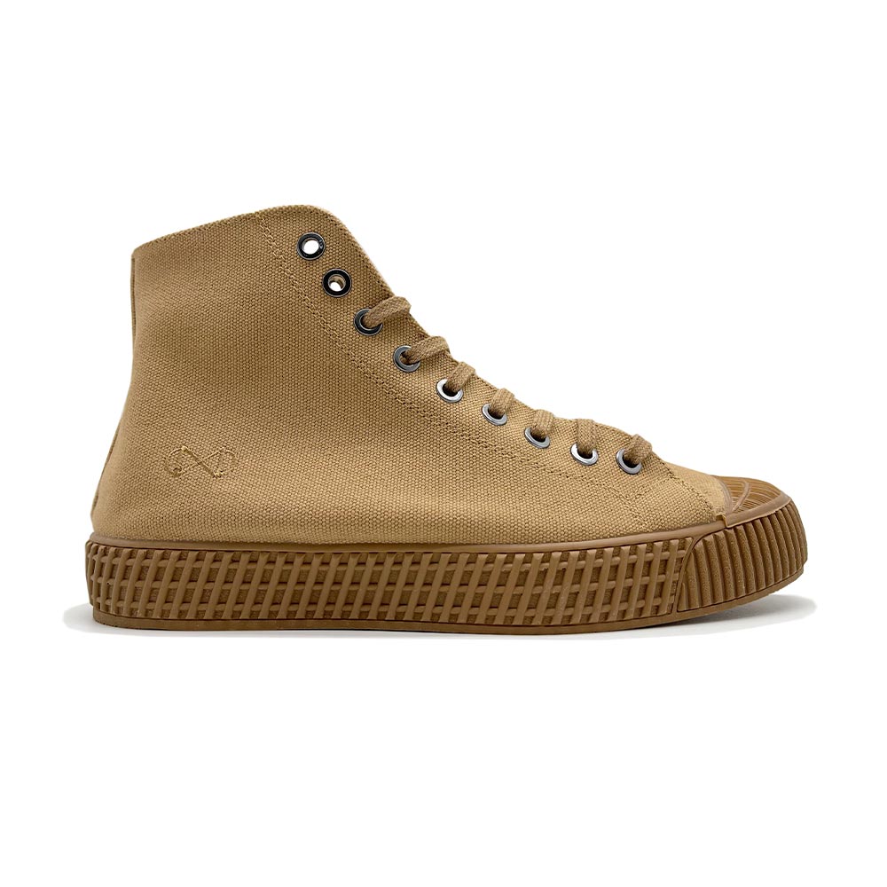 nat-2 Mono High Top Cinnamon - Unisex