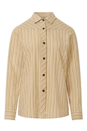 RIO - Organic Cotton Shirt - Oat Stripe