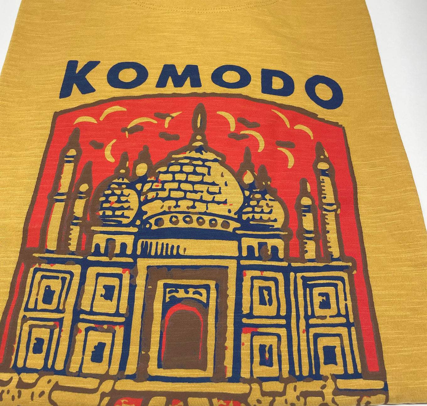 SUPER CHAI Mens GOTS Organic Cotton Tee - Honey
